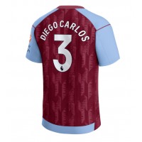 Aston Villa Diego Carlos #3 Hemmatröja 2023-24 Korta ärmar